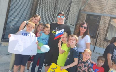 Topel sprejem za Miho Deželaka